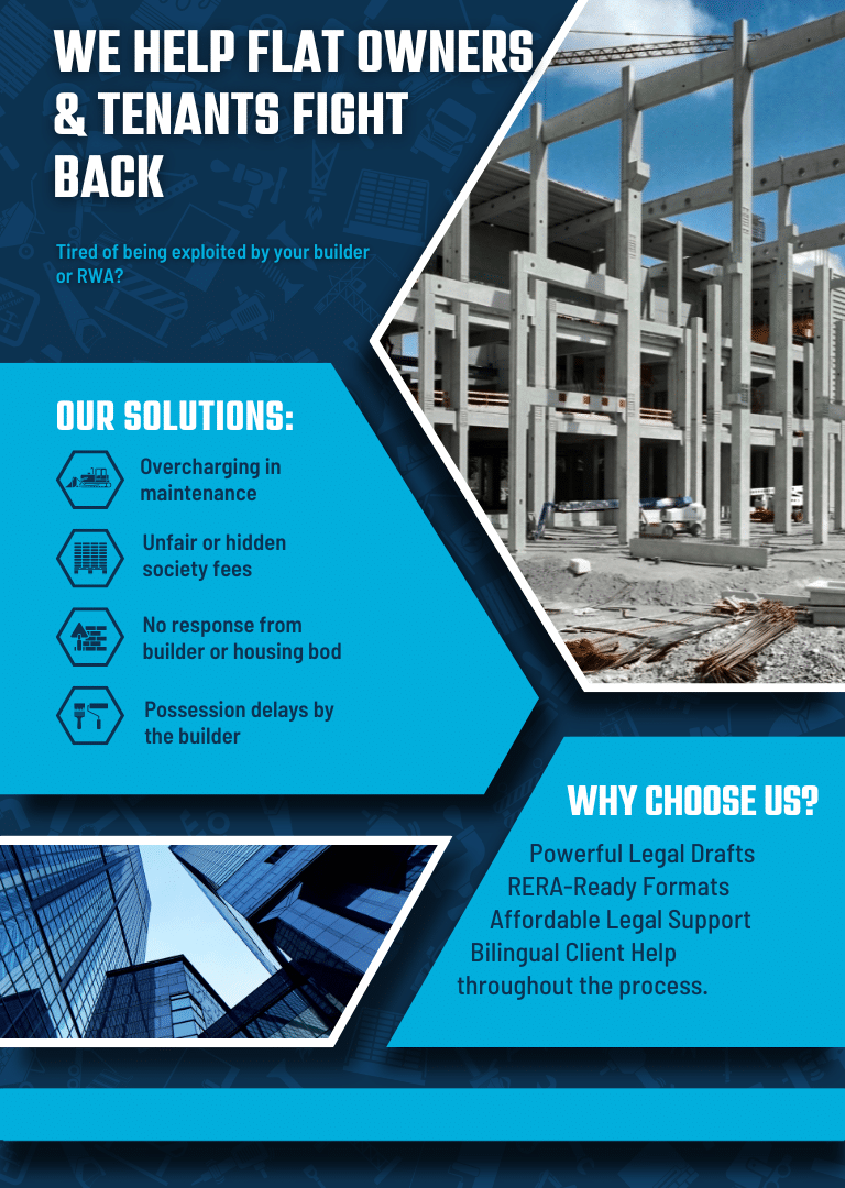 WE HELP FLAT OWNERS & TENANTS FIGHT BAC